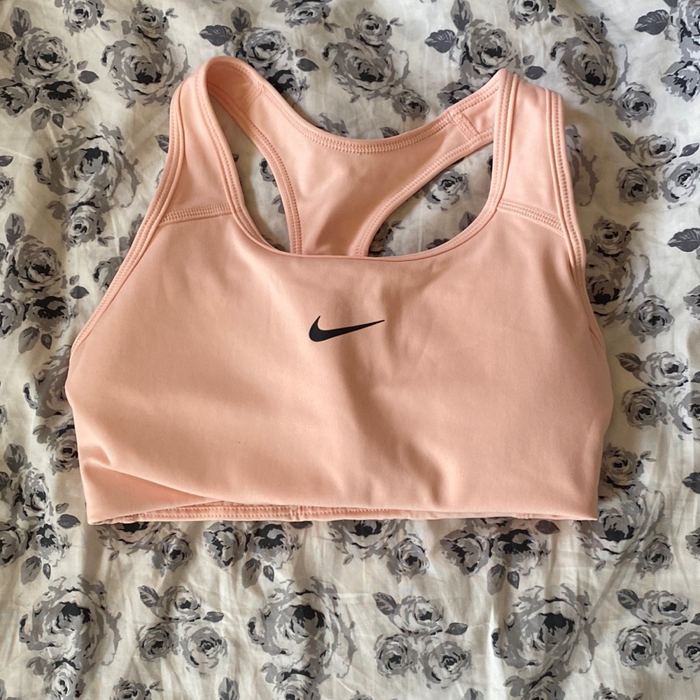 Spring Pink Swoosh Bra